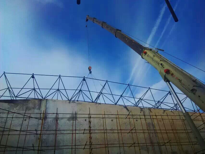 钦州食堂网架结构工程